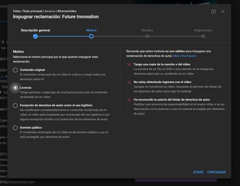 04-impugnacion youtube musica cerrtificado
