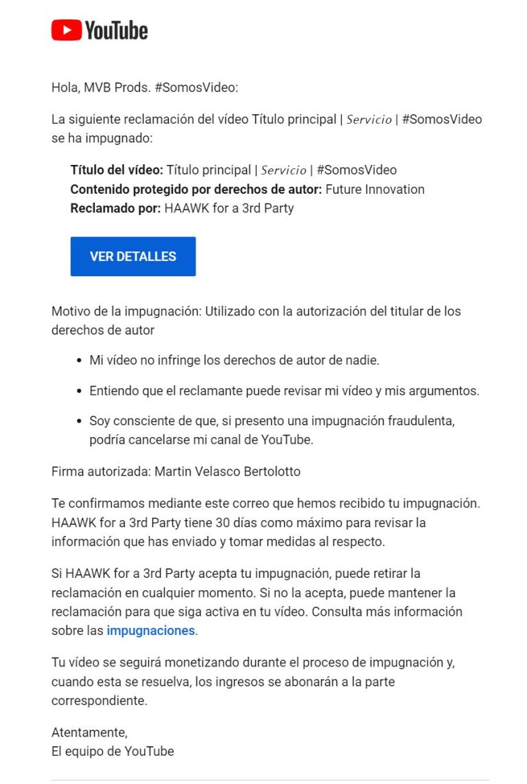 08-impugnacion youtube música certificado