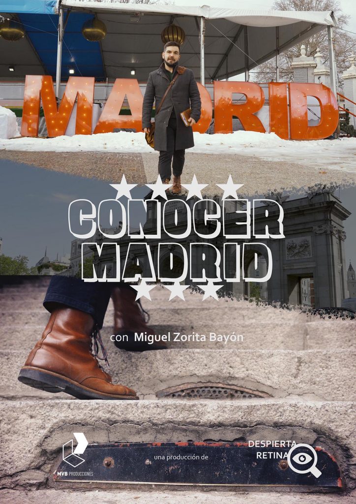 conocer madrid poster vertical miguel zorita