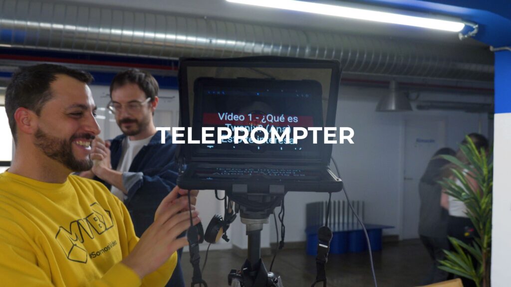 autocue teleprompter madrid servicio grabación entrevista (3)