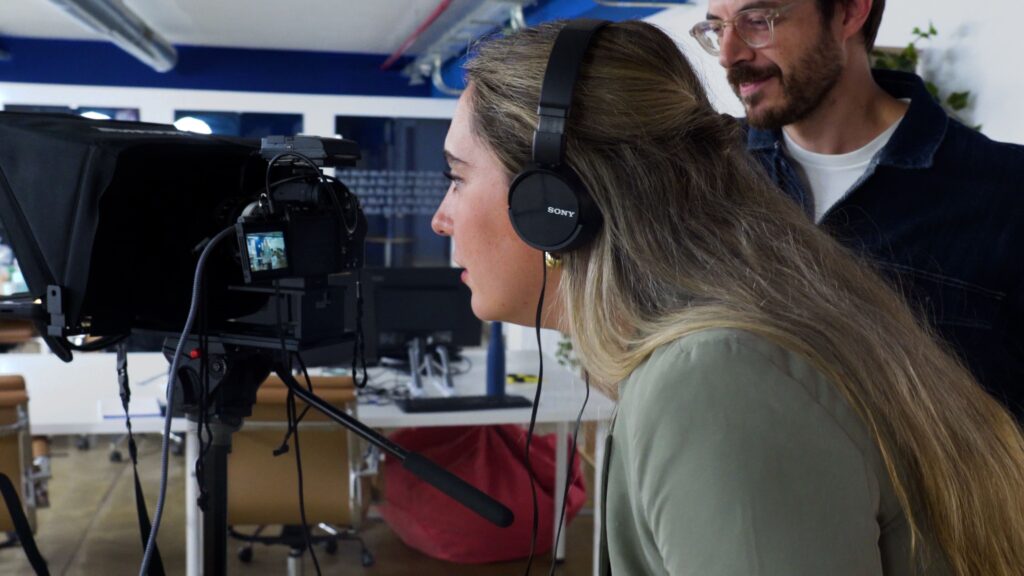autocue teleprompter madrid servicio grabación entrevista (4)