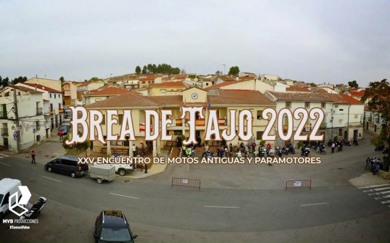 Encuentro de MOTOS antiguas y paramotores | Edición 25 | Brea de Tajo
