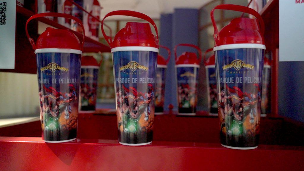coca-cola parque warner vaso freestyle reportaje
