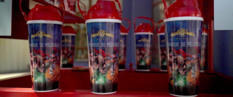 coca-cola parque warner vaso freestyle reportaje