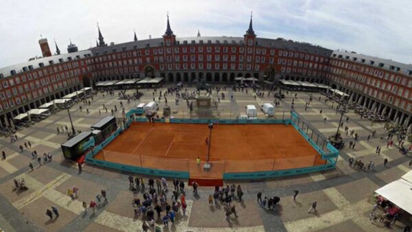 plaza mayor timelapse mutua madrid tenis 2024